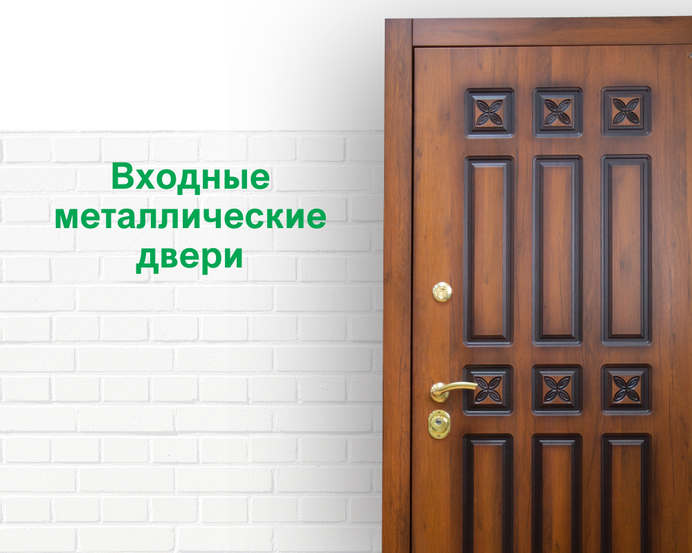 Входные металлические двери